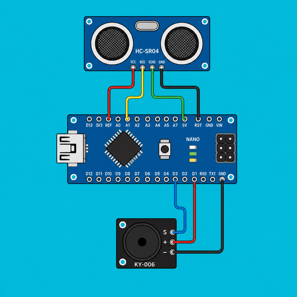 Arduino Nano HC-SR04 Theremin: Gesture Pitch Control | ShillehTek
