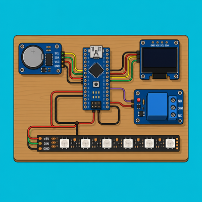 Arduino Nano DS3231: Build a Sunrise Alarm Clock