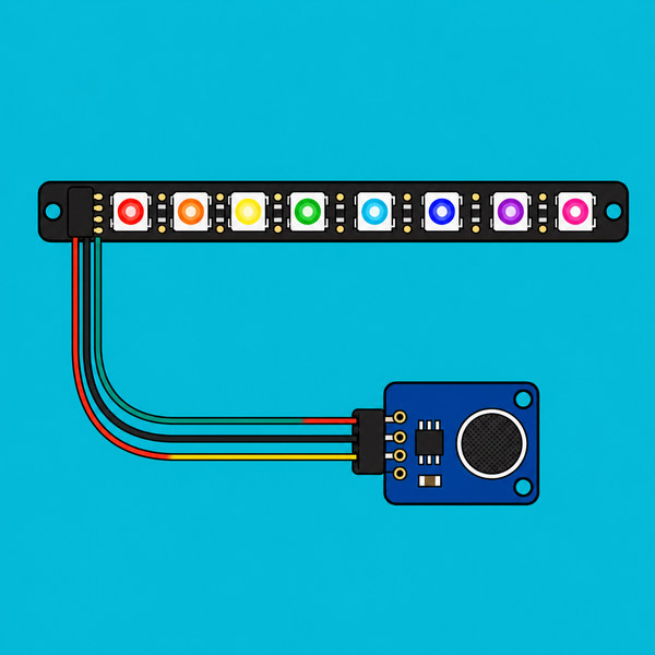 Arduino WS2812B + KY-037: Music-Reactive LED Effects | ShillehTek