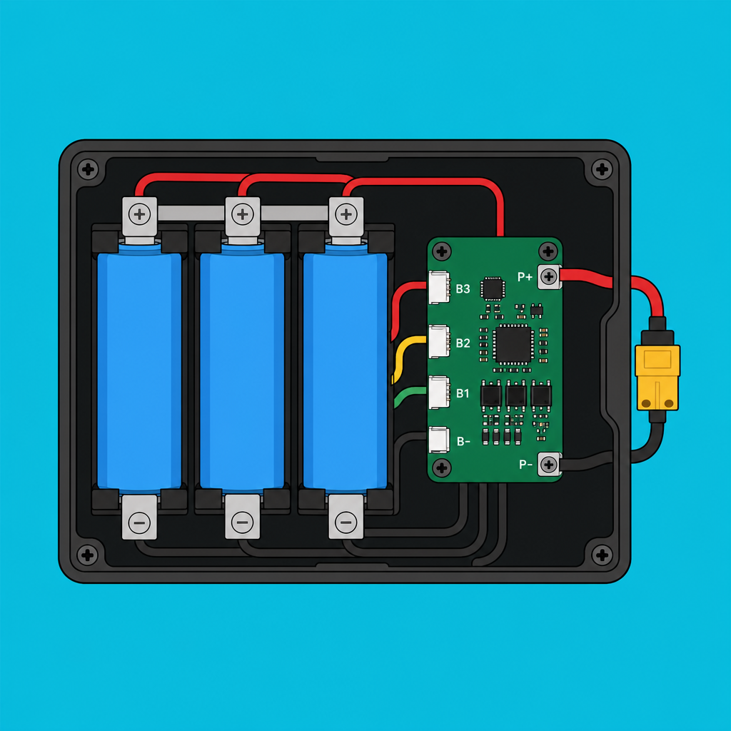 3S BMS 18650: Build a 12V Portable Power Box | ShillehTek