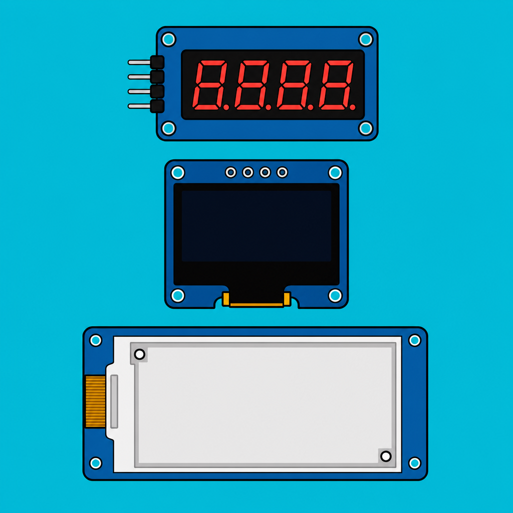 Arduino TM1637, SSD1306, E-Paper: Pick a Display | ShillehTek