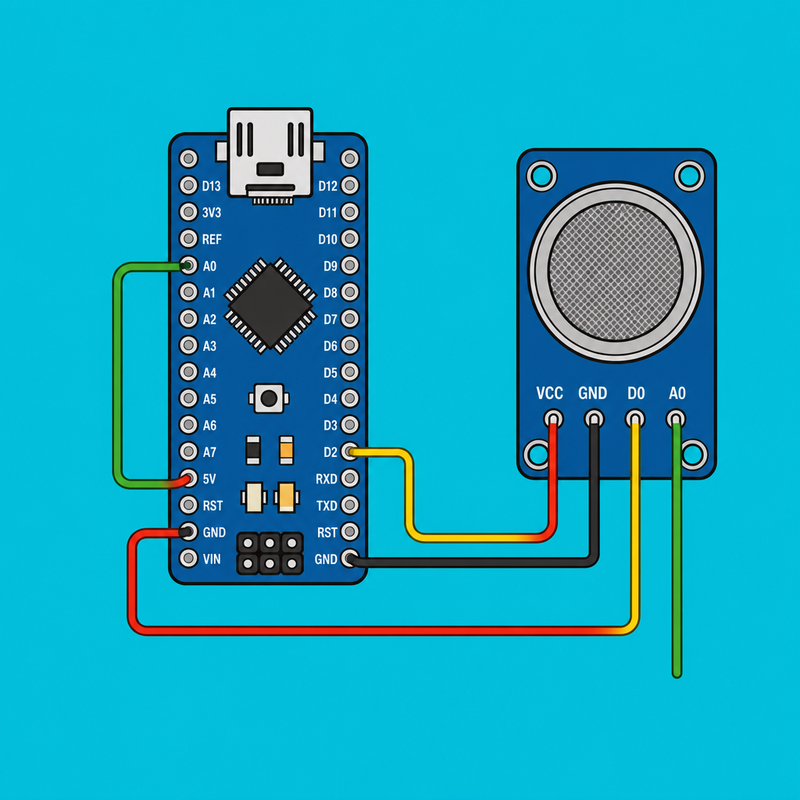 Arduino Nano MQ-2: Build a Gas Leak Alarm | ShillehTek