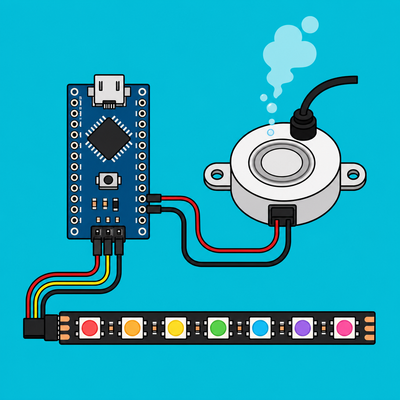 Arduino Nano Ultrasonic Mist Maker: DIY Diffuser Control