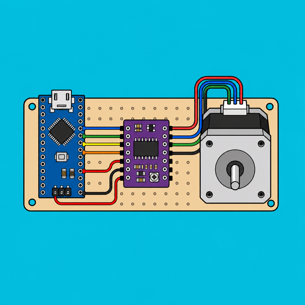 Arduino Nano DRV8825: Smooth NEMA 17 Motor Control | ShillehTek