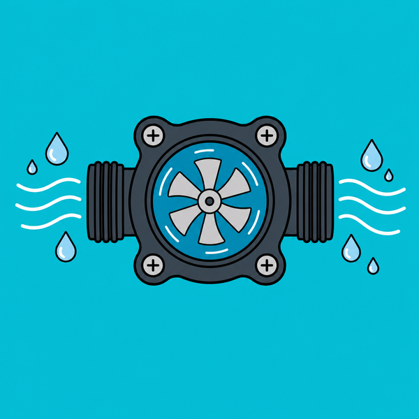 Arduino YF-S201 Water Flow Sensor: Measure L/min | ShillehTek