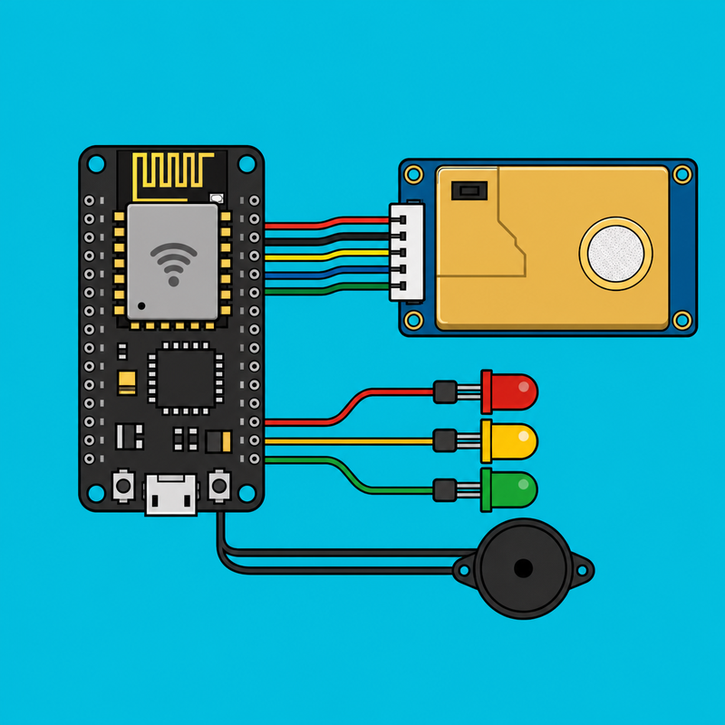 ESP8266 MH-Z19: Build a WiFi CO2 Monitor | ShillehTek