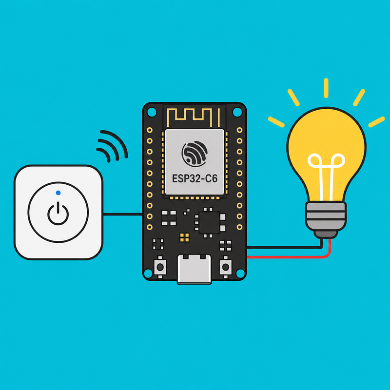 ESP32-C6 Zigbee: Build a Wireless Light Switch | ShillehTek