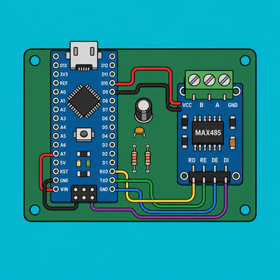Arduino Nano MAX485: Build a Modbus RTU Slave