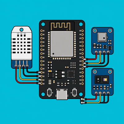 ESP32 DHT22 BMP180: Live Blynk Weather Dashboard
