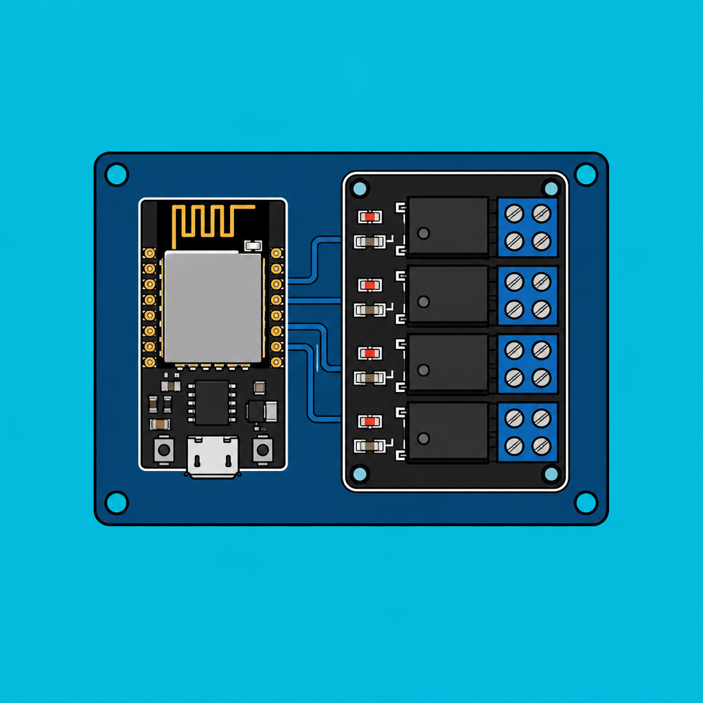 ESP8266 Solid State Relay: Build a UDP Smart Plug | ShillehTek