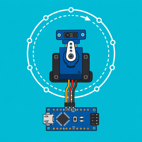 Arduino Nano VL53L1X: Build a Servo Radar Scanner | ShillehTek