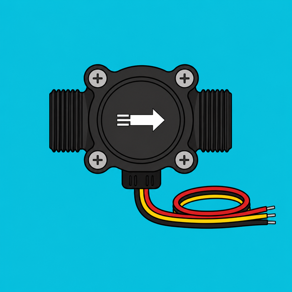 Arduino G1/2 Flow Sensor: Measure L/min and Liters | ShillehTek