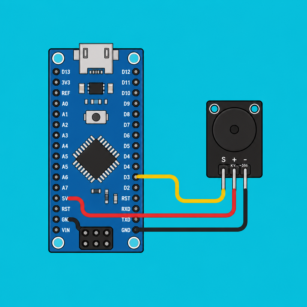 Arduino Nano Passive Buzzer: Play Real Songs with tone() | ShillehTek