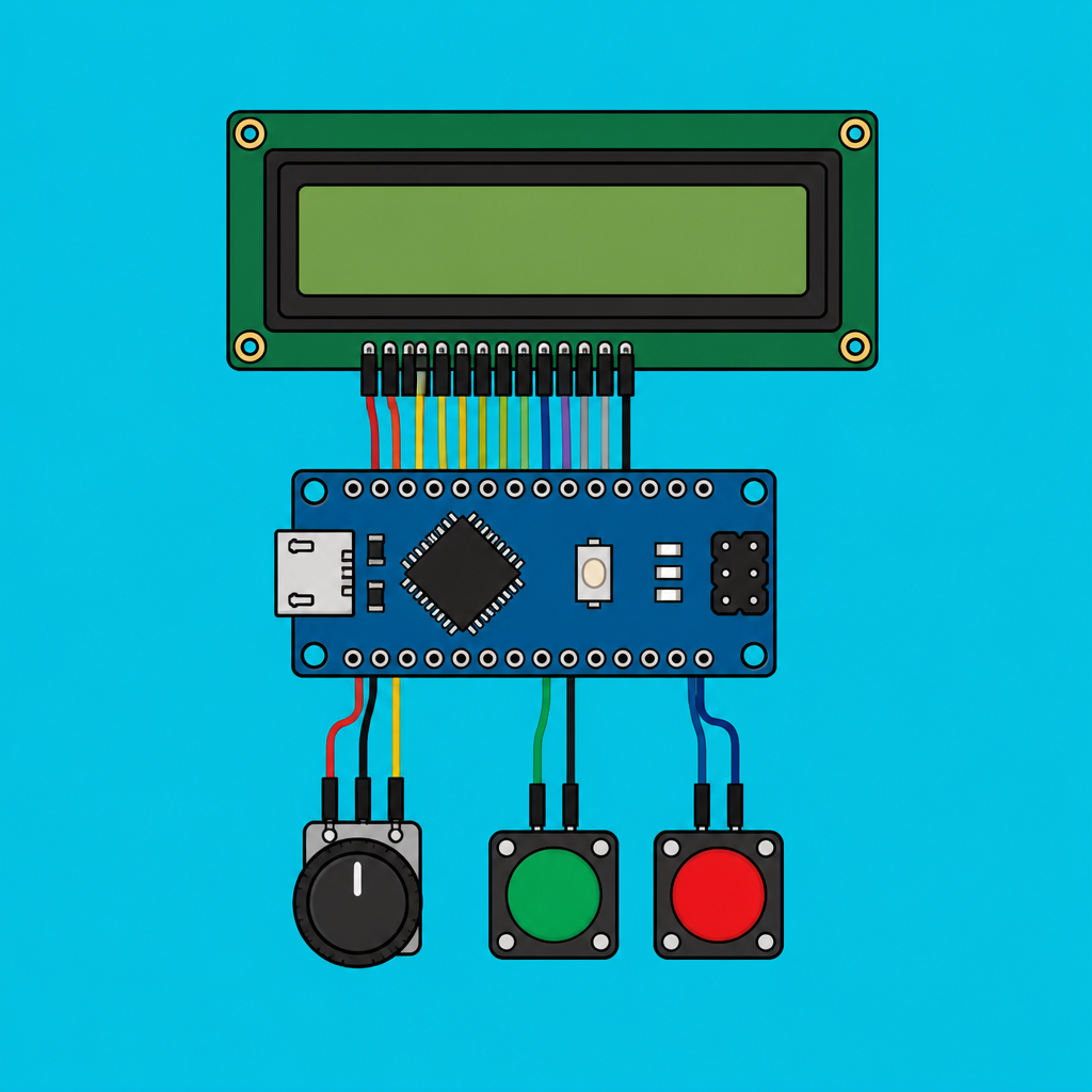 Arduino Nano LCD1602: Kitchen Timer Countdown Build | ShillehTek