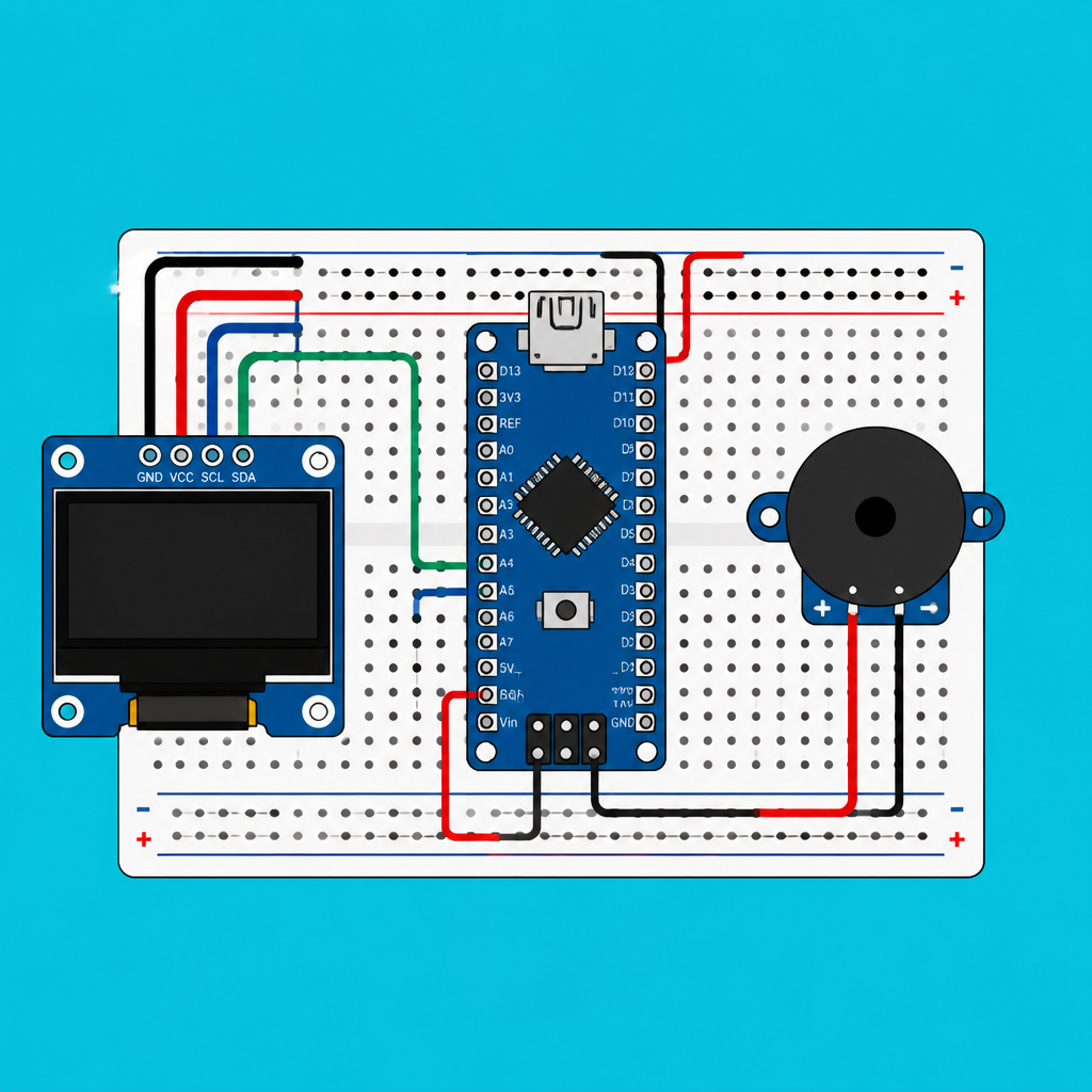Arduino Nano SSD1306 OLED: Decode Morse Code Live | ShillehTek