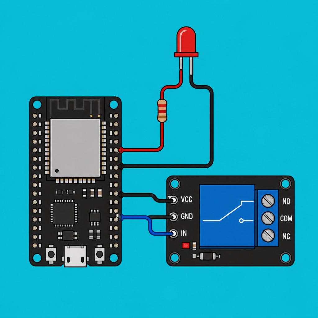 ESP32 WebServer Relay Module: Local Phone Control | ShillehTek