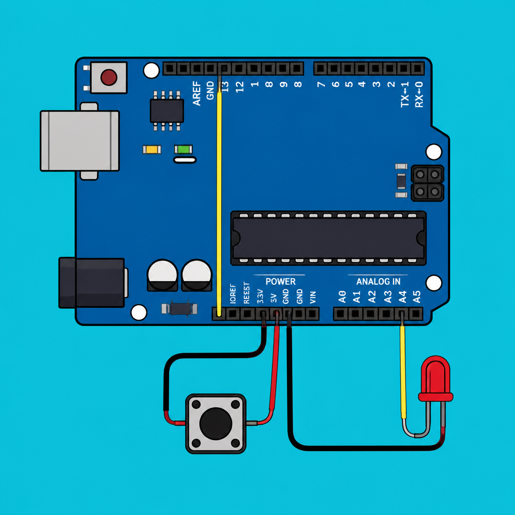 Arduino Uno Pushbutton Interrupts: Instant LED Toggle | ShillehTek