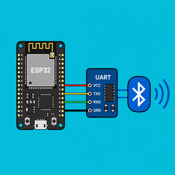 ESP32 BLE UART: Phone Control and Notifications | ShillehTek