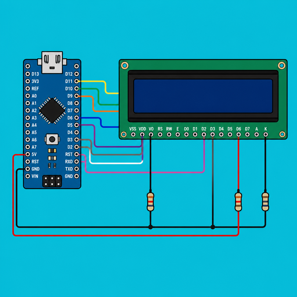 Arduino Nano LCD1602: Auto-Ranging Ohmmeter Build | ShillehTek