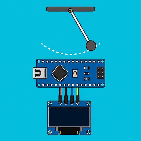 Arduino Nano OLED: LED Pendulum Metronome BPM Display | ShillehTek