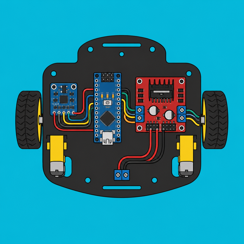 Arduino Nano MPU6050: Build a Self-Balancing Robot | ShillehTek