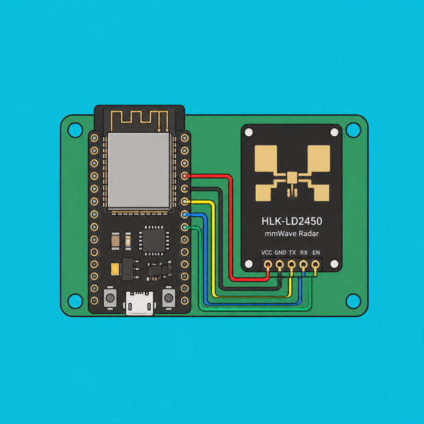 ESP32 HLK-LD2450: Live Web Radar People Tracking | ShillehTek