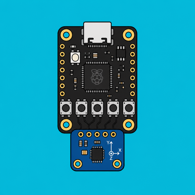 RP2040-Zero MPU6050: Build a USB HID Air Mouse | ShillehTek