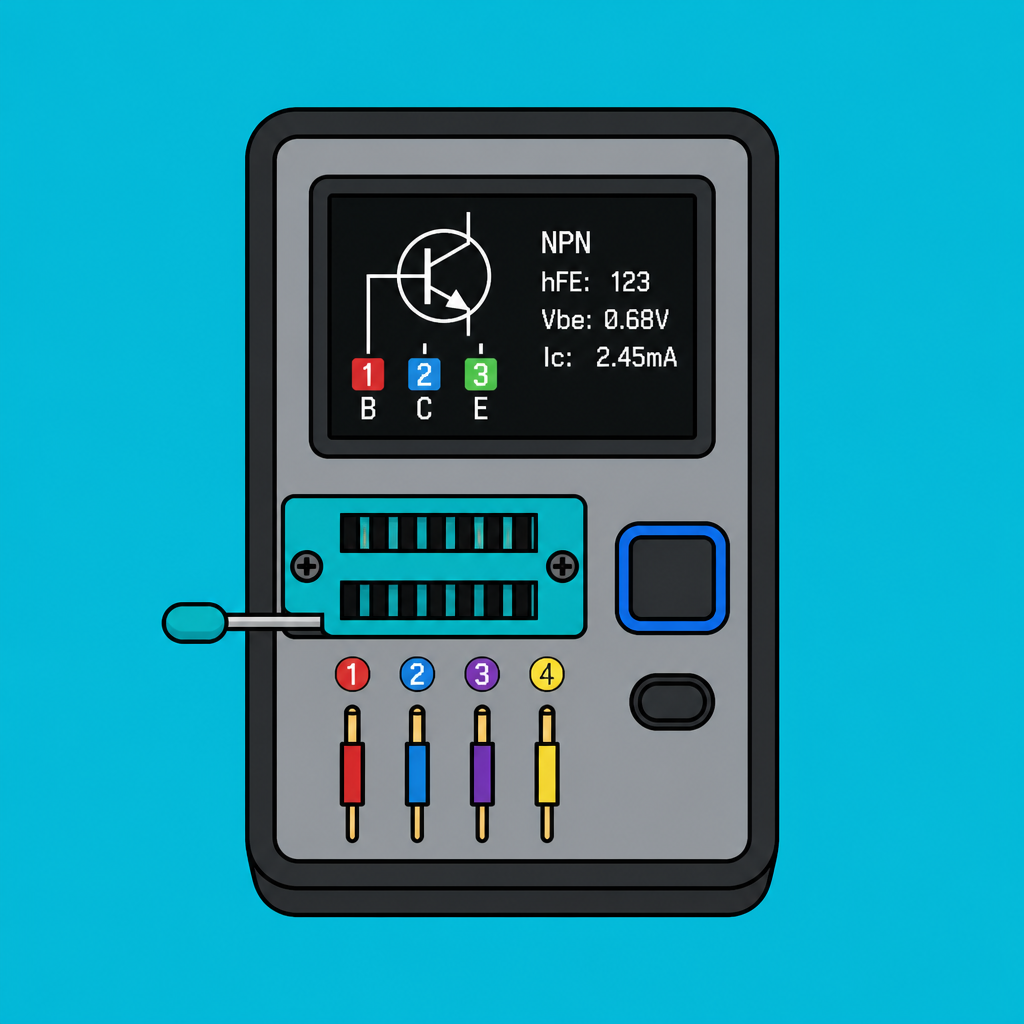 LCR-T4 Transistor Tester: Identify parts and pinouts | ShillehTek