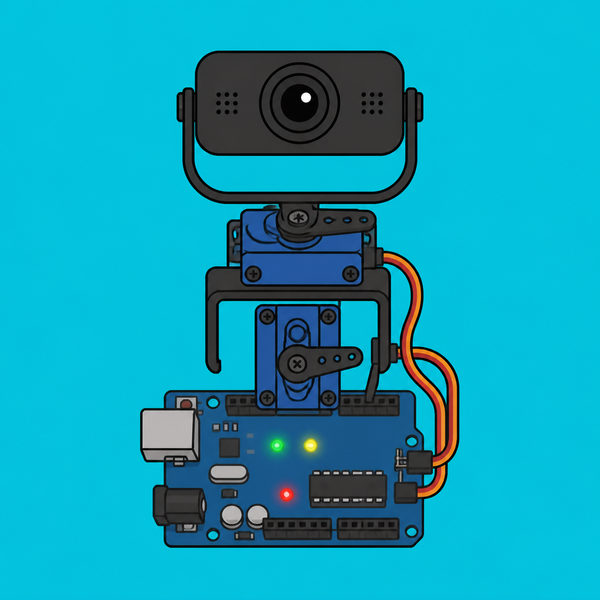 Arduino Uno OpenCV: Face-Tracking Pan-Tilt Webcam | ShillehTek