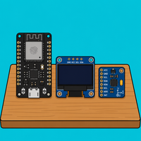 ESP32-C3 OLED MPU6050: Build a reactive desk pet | ShillehTek