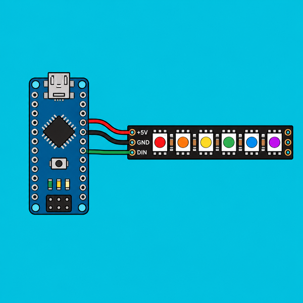 Arduino Nano WS2812B: Real-Time Monitor Ambilight | ShillehTek