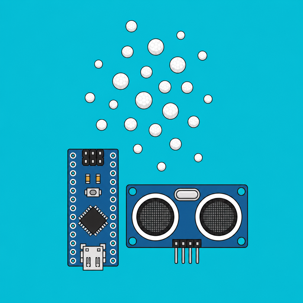 Arduino Nano HC-SR04: Float Foam Beads in Mid-Air | ShillehTek