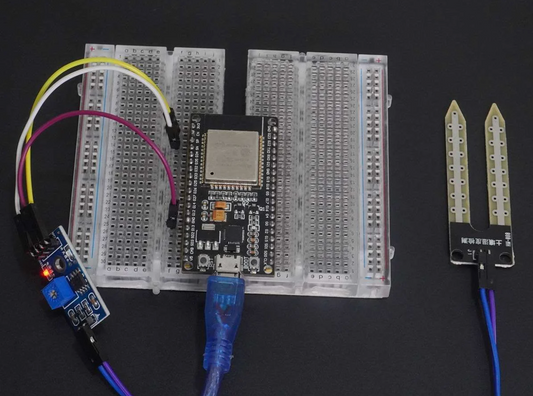 ESP32 Soil Moisture Sensor: Wi-Fi Dashboard Readout | ShillehTek