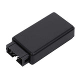 Rear case of 24MHz eight-channel USB logic analyzer showing shrouded ten-pin signal connector