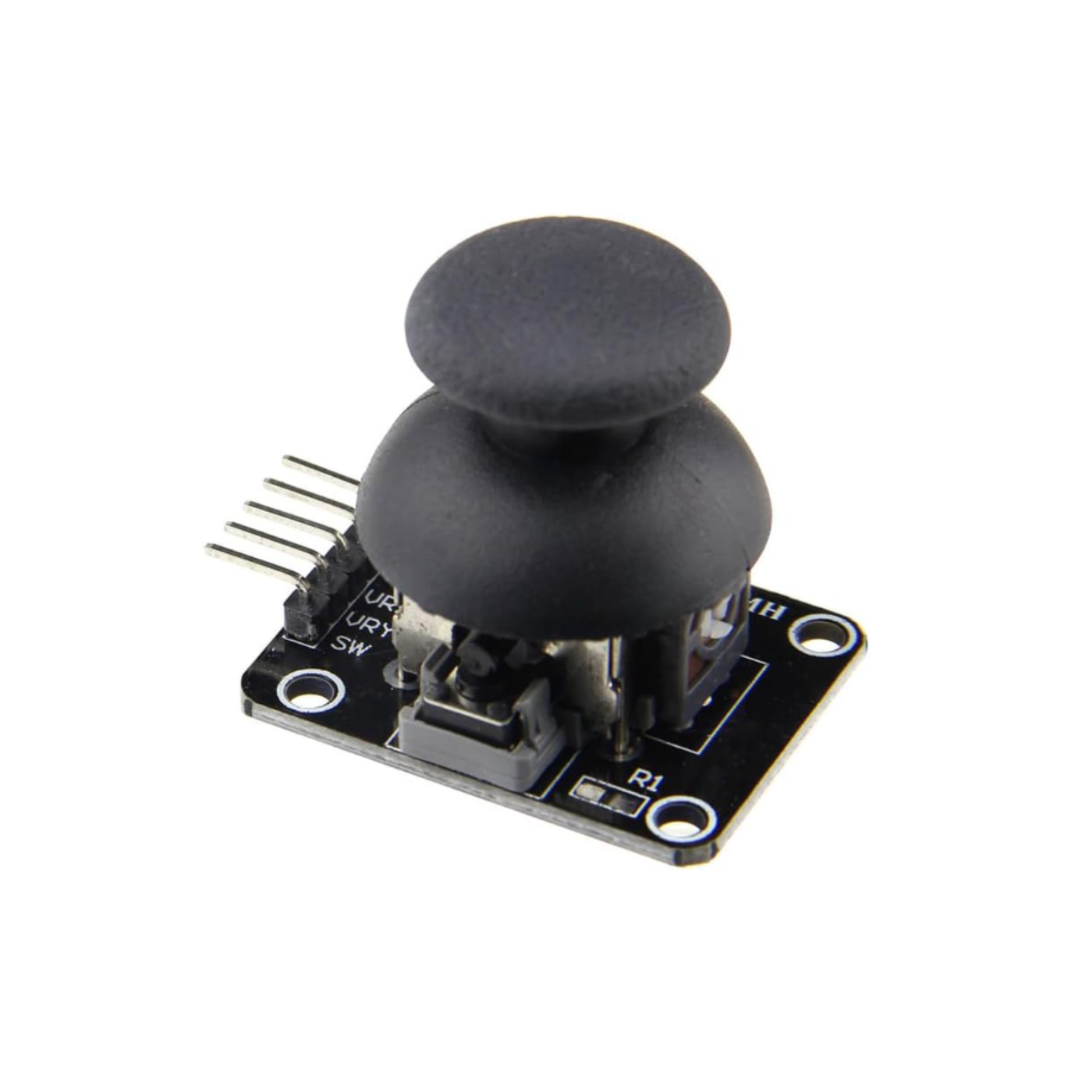 ShillehTek KY-023 dual axis joystick module with black joystick cap