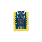 front view of ShillehTek RP2040 Zero Microcontroller Board showing USB-C connector and buttons