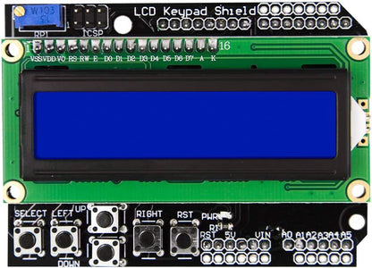 ShillehTek LCD1602 16x2 Keypad Shield for Arduino Raspberry Pi