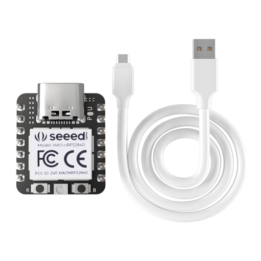 Seeed XIAO nRF52840 Pre-Soldered USB-C dev board with USB-C to USB-A cable