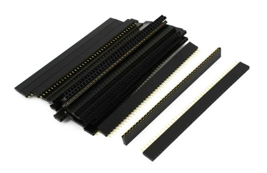 ShillehTek 20pcs 1x40 Female Header Pins 2.54mm for Arduino Pi