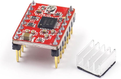 SHILLEHTEK A4988 Stepper Motor Driver + Heatsink for 3D Printer