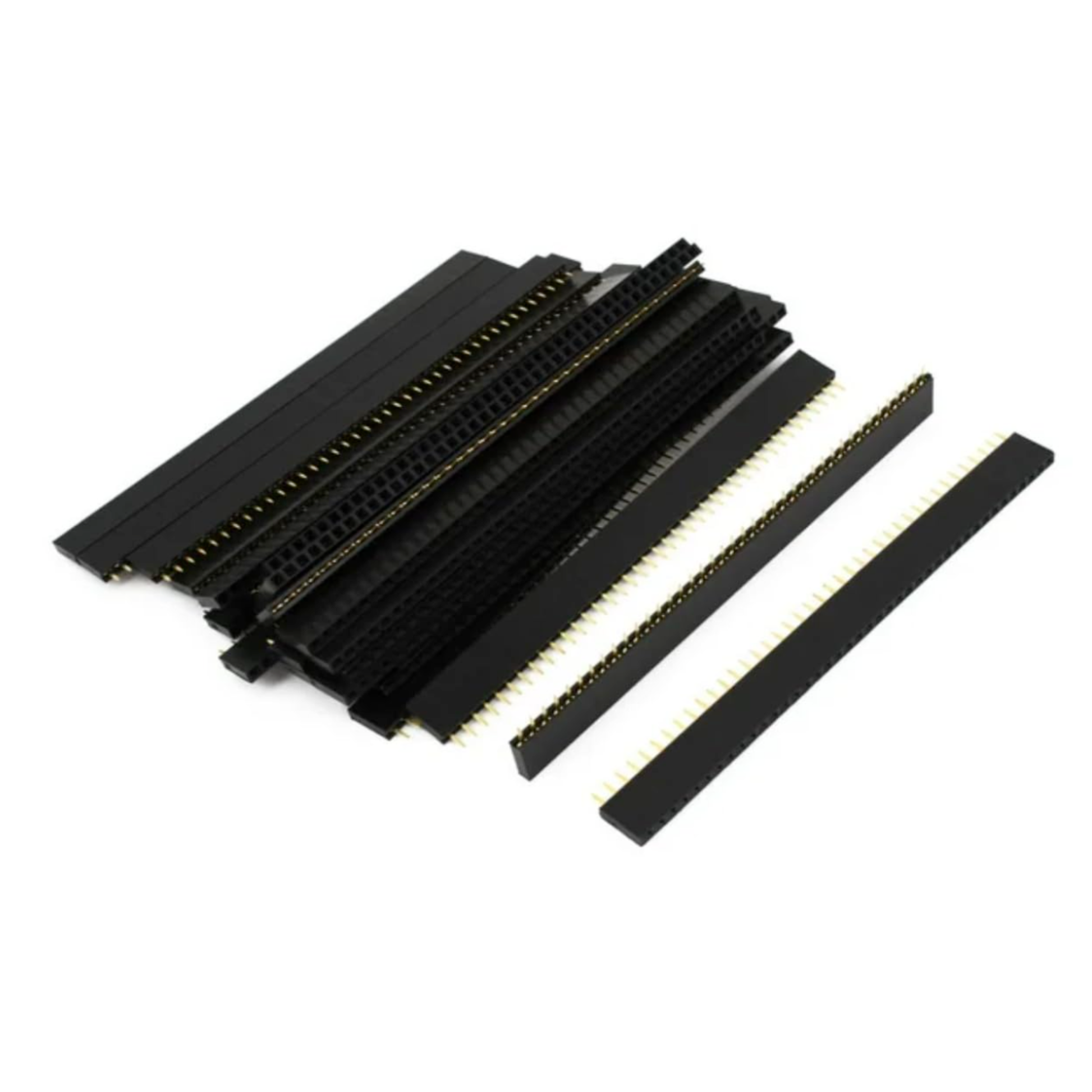 Set of ShillehTek 20pcs 1x40 female header pins 2.54mm for Arduino Pi
