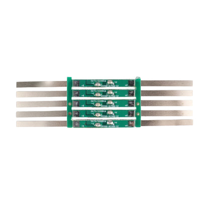 1S 3.7V 3A 2MOS BMS lithium-ion 18650 battery protection circuit board with metal tabs