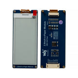 2.9 inch e-paper display module front and back view with 296x128 resolution and SPI interface