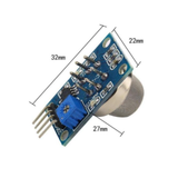 ShillehTek MQ-135 sensor with dimensions 32mm by 22mm by 27mm shown