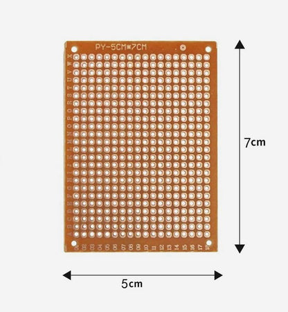 ShillehTek 5x7cm Prototype PCB Board 3pcs for Arduino Pi DIY