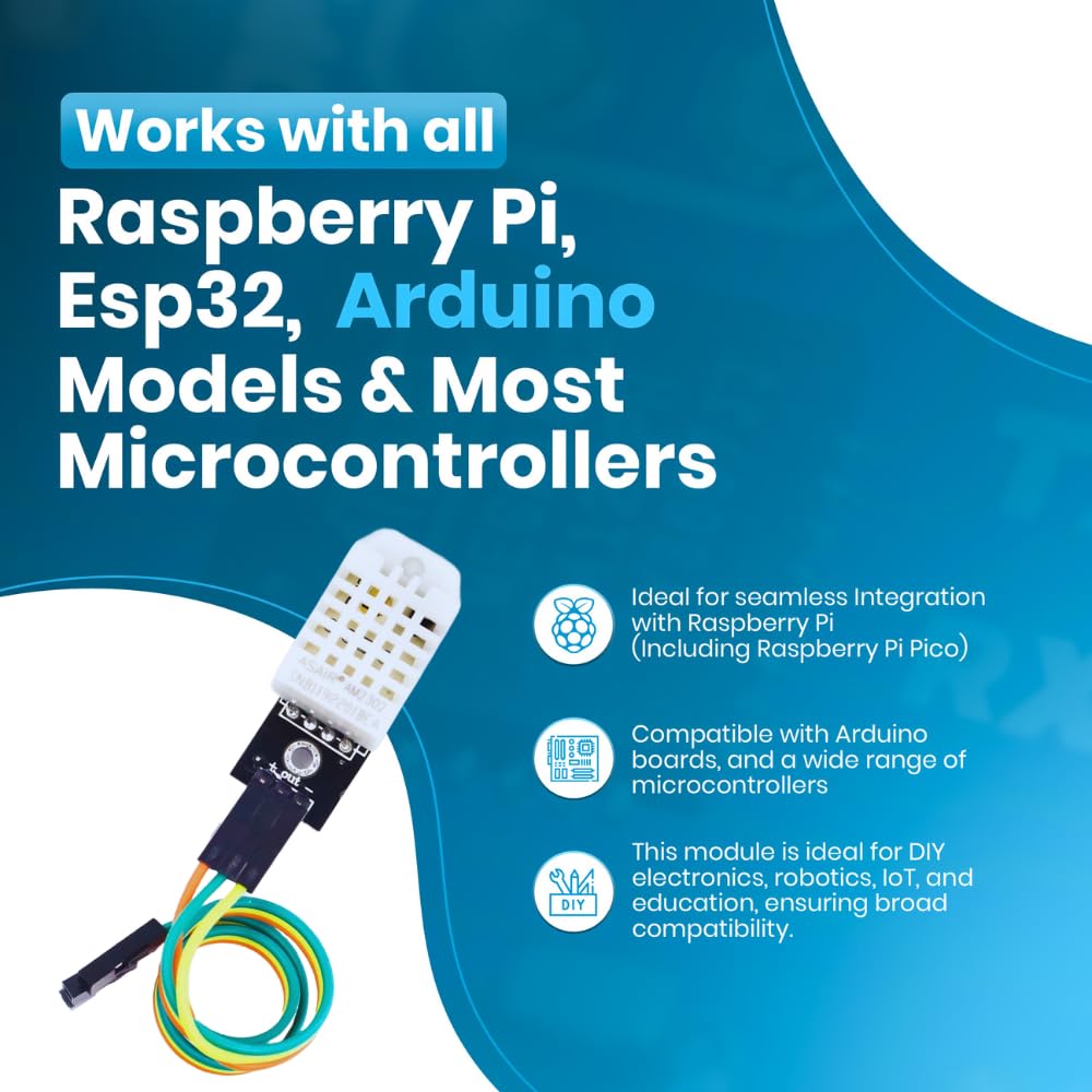 ShillehTek DHT22 Temperature Humidity Sensor Arduino Pi Kits