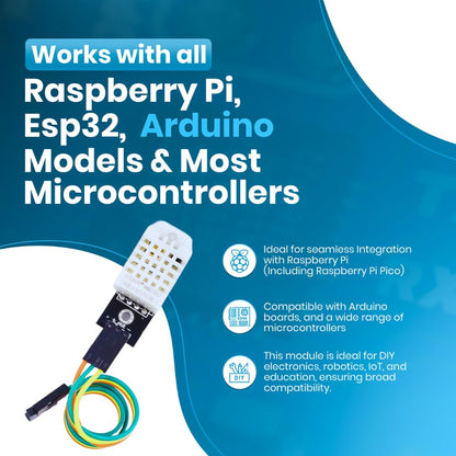 ShillehTek DHT22 Temperature Humidity Sensor Arduino Pi Kits