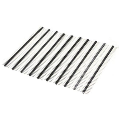 ShillehTek 10pcs 1x40 Male Pin Header 2.54mm for Arduino Pi