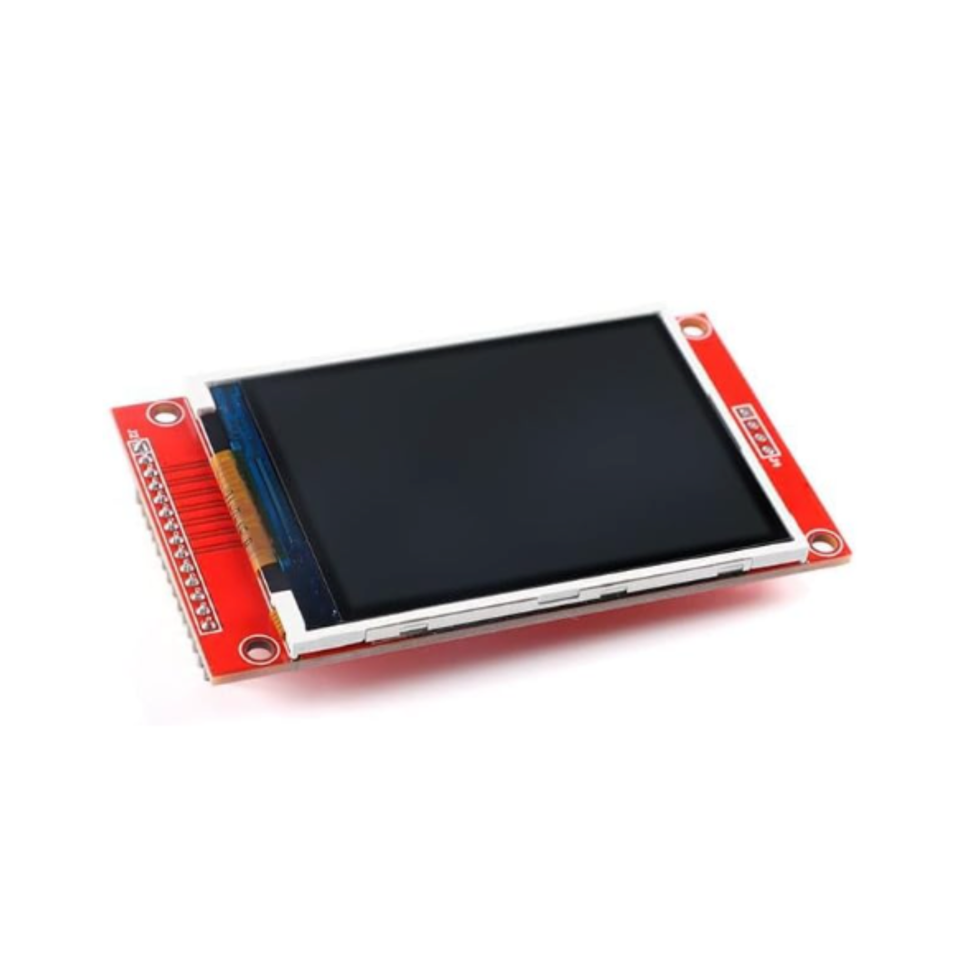 ShillehTek 2.8 inch SPI TFT LCD display module on red PCB board