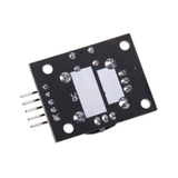 Back side of ShillehTek KY-023 joystick module circuit board with solder points